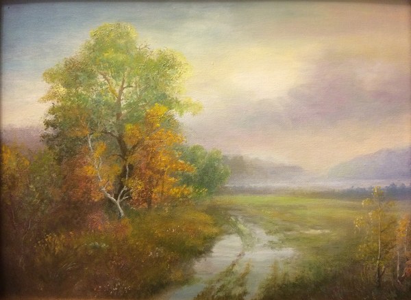 Мокрая дорога