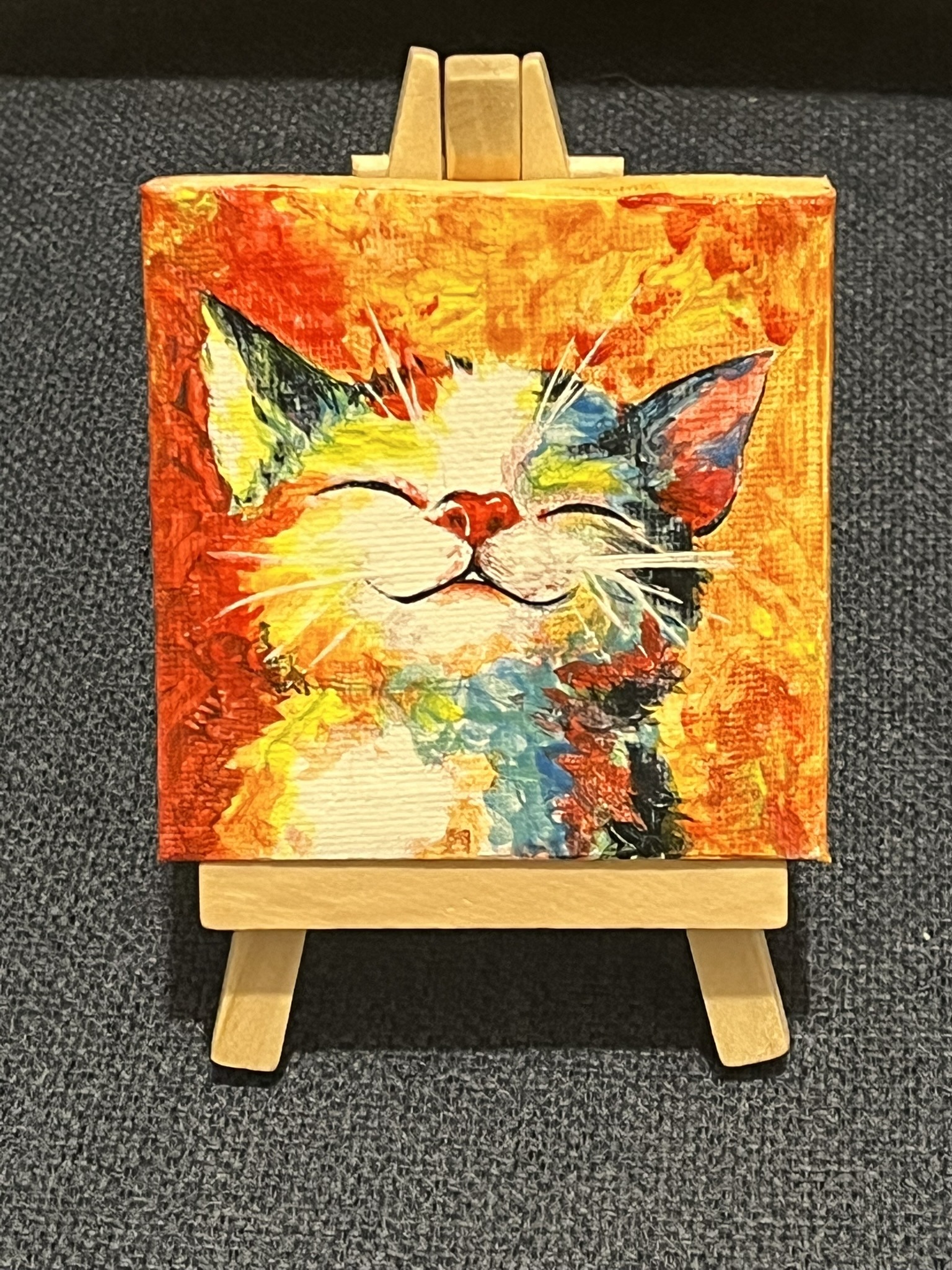 Цветной кот
