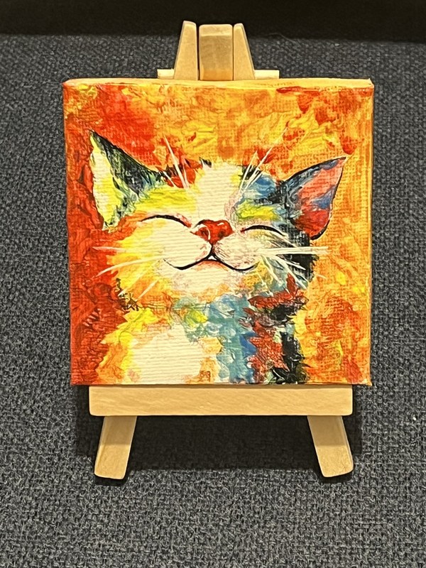 Цветной кот