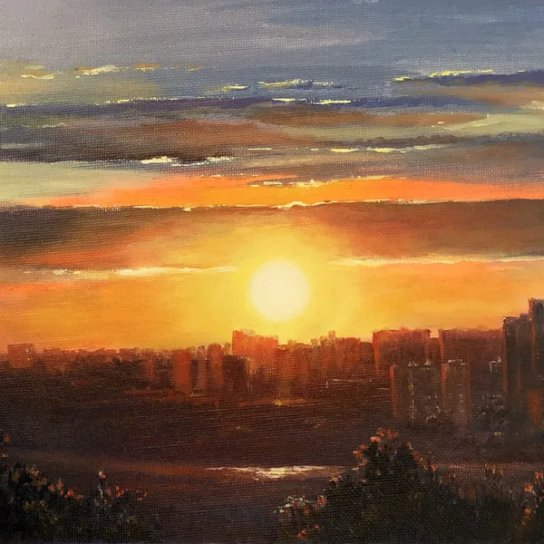 Городской закат
