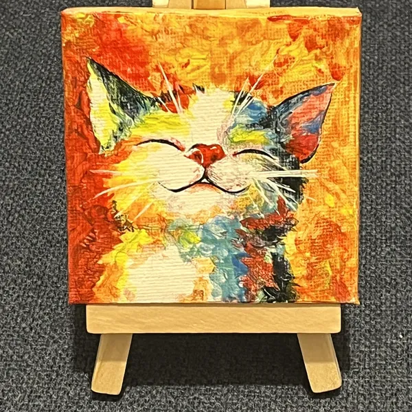Цветной кот